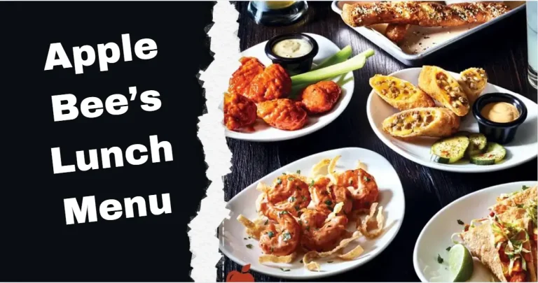 applebee's lunch menu