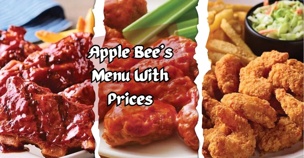 applebee's menu with prices